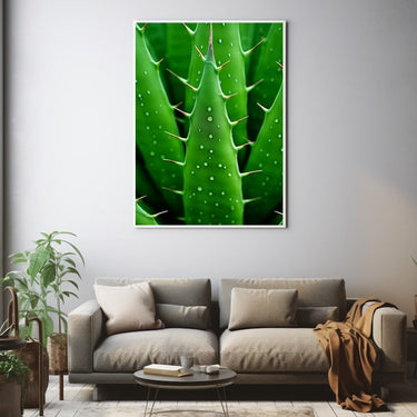 Realistic Cactus Painting